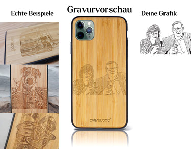 INDIVIDUEL iPhone 11 Pro bambou plastique